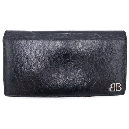 Balenciaga Vertical Monaco Wallet Black