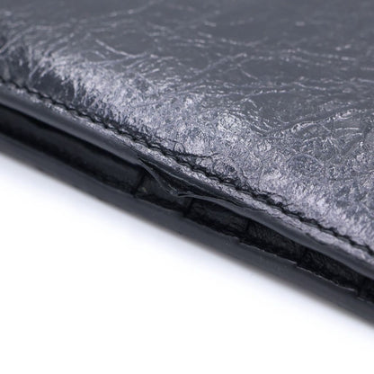 Balenciaga Vertical Monaco Wallet Black — view 5