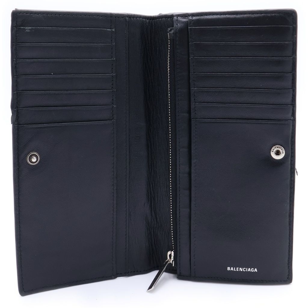 Balenciaga Vertical Monaco Wallet Black — view 4