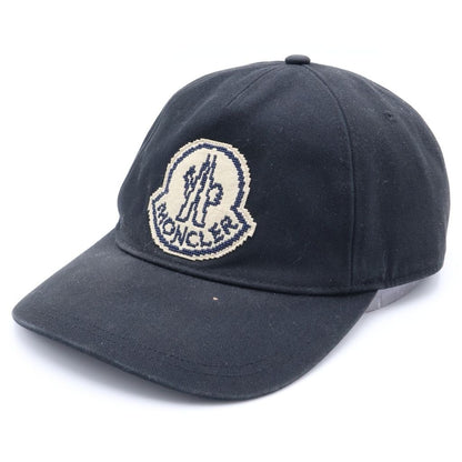 Moncler Baseball Cap Logo Patch Black