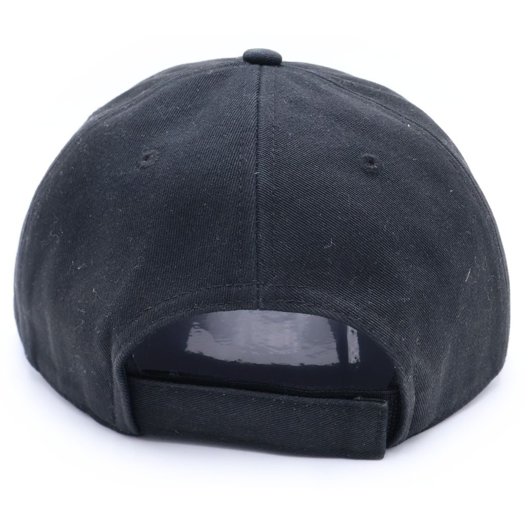 Moncler Baseball Cap Logo Patch Black — view 2