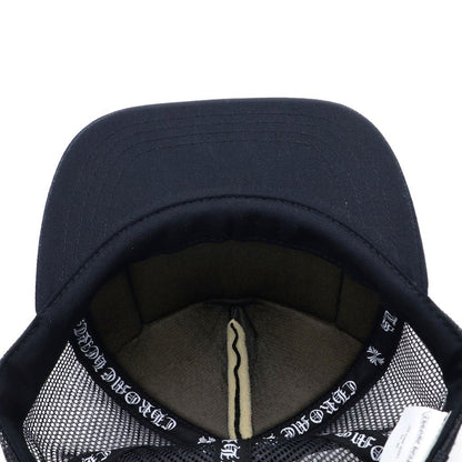 Chrome Hearts Trucker Cap CH Patch Mesh Truck Khaki Cap Hat Black — view 5