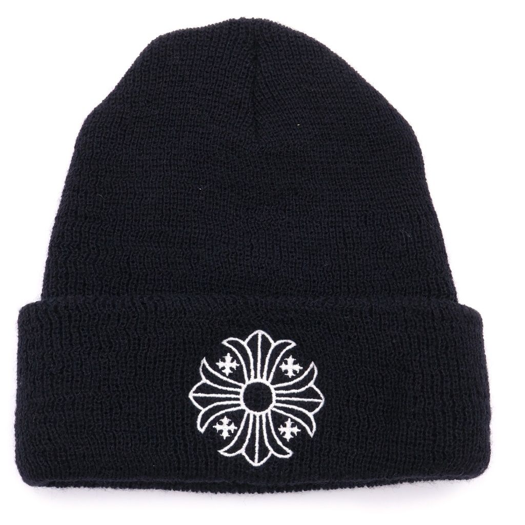 Chrome Hearts Wool Watch Cap CH Plus Embroidery Beanie Knit
