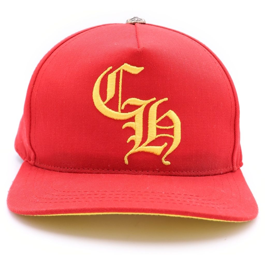 Chrome Hearts CH Hat CH Logo Embroidered Baseball Cap Hat — view 4