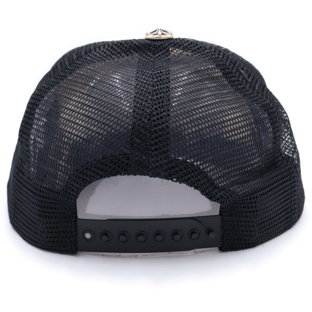 Chrome Hearts Trucker Cap CH Mesh Hat with Patch Cross Ball — view 2