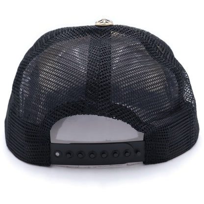 Chrome Hearts Trucker Cap CH Mesh Hat with Patch Cross Ball — view 2