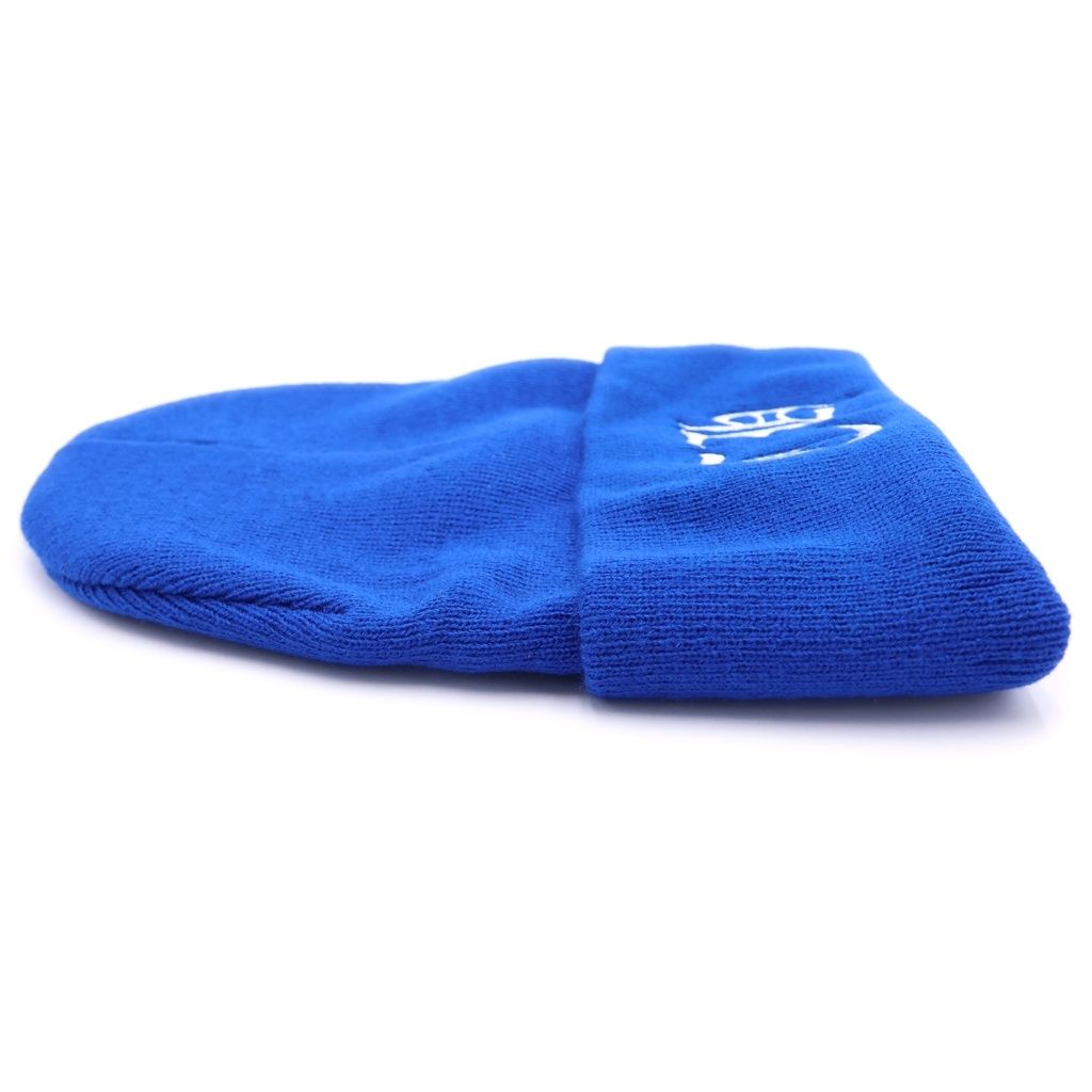 Chrome Hearts Watch Cap CH Logo Embroidery Beanie Knit Cap Hat Blue — view 3