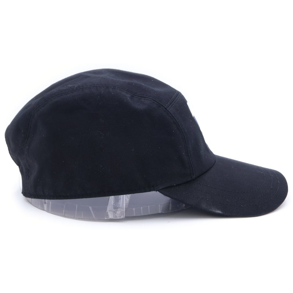 Hermes Front Logo Cotton Cap Black — view 3
