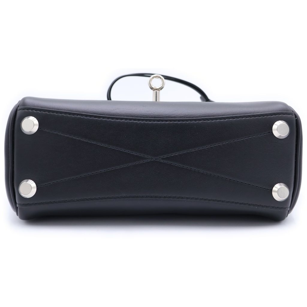 Balenciaga Bel Air Carryall Bag Mini Smooth Leather Black — view 4