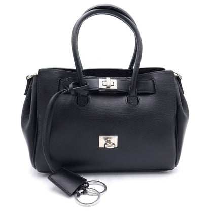 Balenciaga Bel Air Carryall Bag Mini Smooth Leather Black