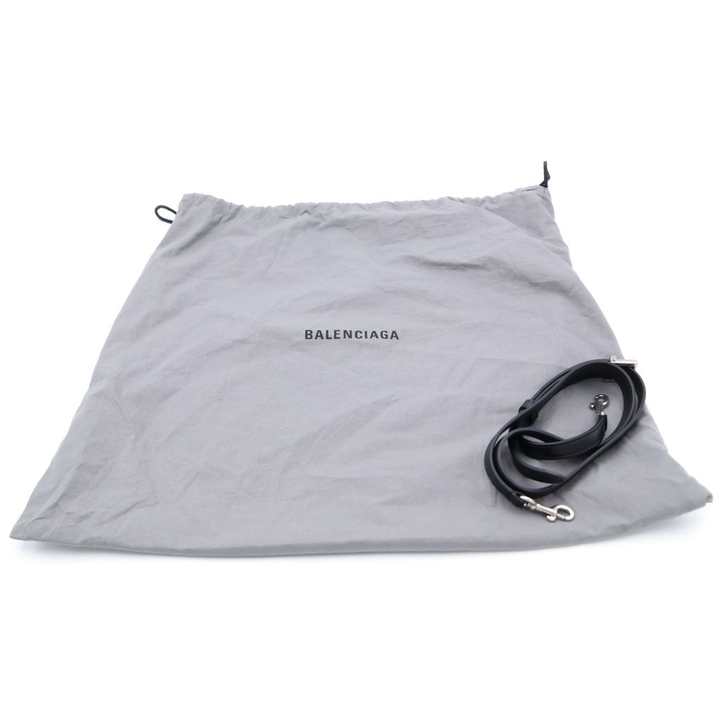 Balenciaga Bel Air Carryall Bag Mini Smooth Leather Black — view 6
