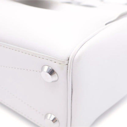 Balenciaga Bel Air Carryall Bag Mini Smooth Leather White — view 6