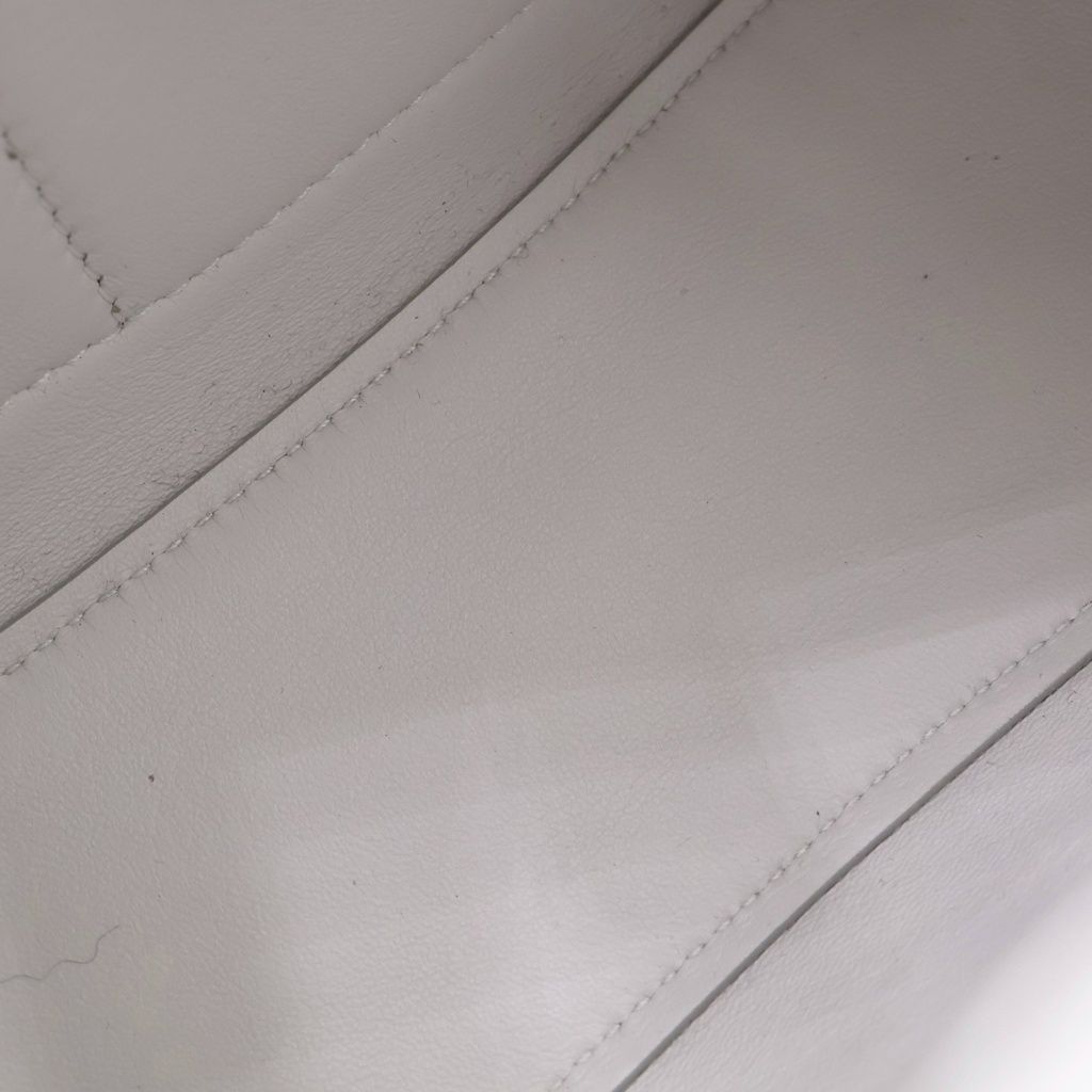Balenciaga Bel Air Carryall Bag Mini Smooth Leather White — view 5