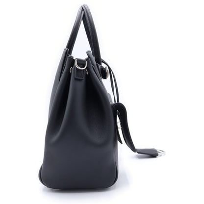 Balenciaga Bel Air Carryall Bag Smooth Leather Black — view 3