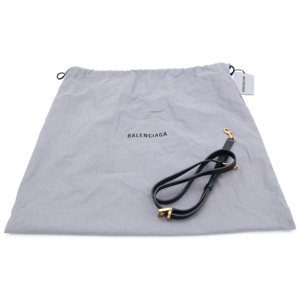 Balenciaga Bel Air Carryall Bag Mini Smooth Leather Black — view 6