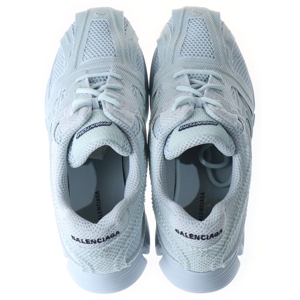 Balenciaga Phantom Mesh Sneakers Light Blue — view 4