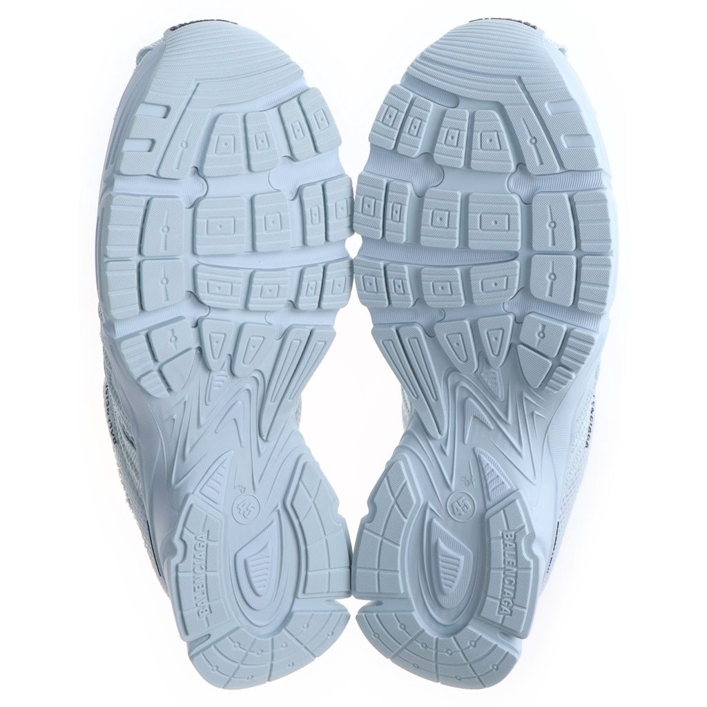 Balenciaga Phantom Mesh Sneakers Light Blue — view 5