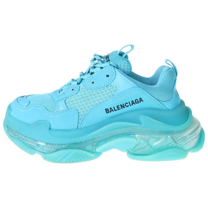 Balenciaga Triple S Calf Low Cut Sneakers Blue Us7