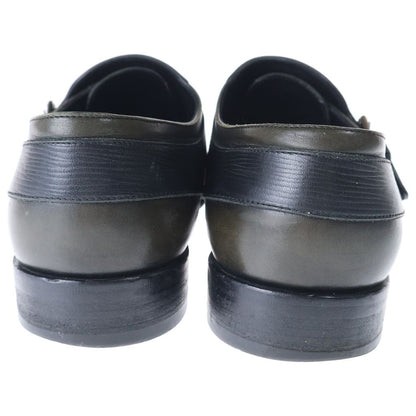 Louis Vuitton Epi Leather Double Monk Strap Dress Business Shoes Black — view 3