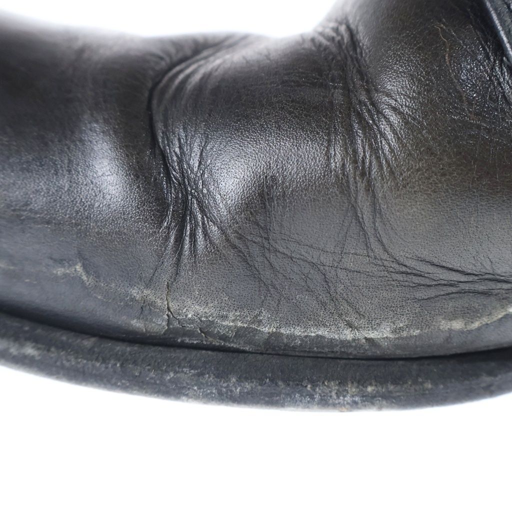 Louis Vuitton Epi Leather Double Monk Strap Dress Business Shoes Black — view 6
