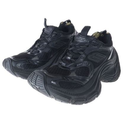 Balenciaga Sneaker Lace Up Chunky Sole Sneakers Black — view 2