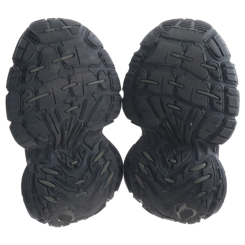 Balenciaga Sneaker Lace Up Chunky Sole Sneakers Black — view 5