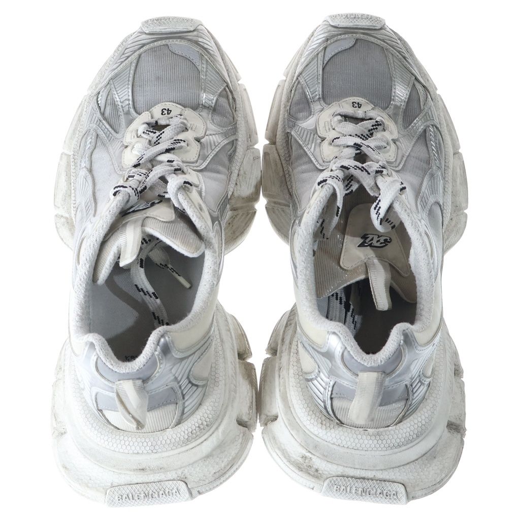 Balenciaga Sneaker Mesh Low Cut Sneakers Gray — view 4