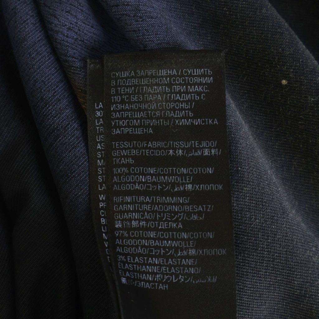 Balenciaga ZL S Double Front T-shirts Paris Print Long Sleeve T-Shirt Black — view 7
