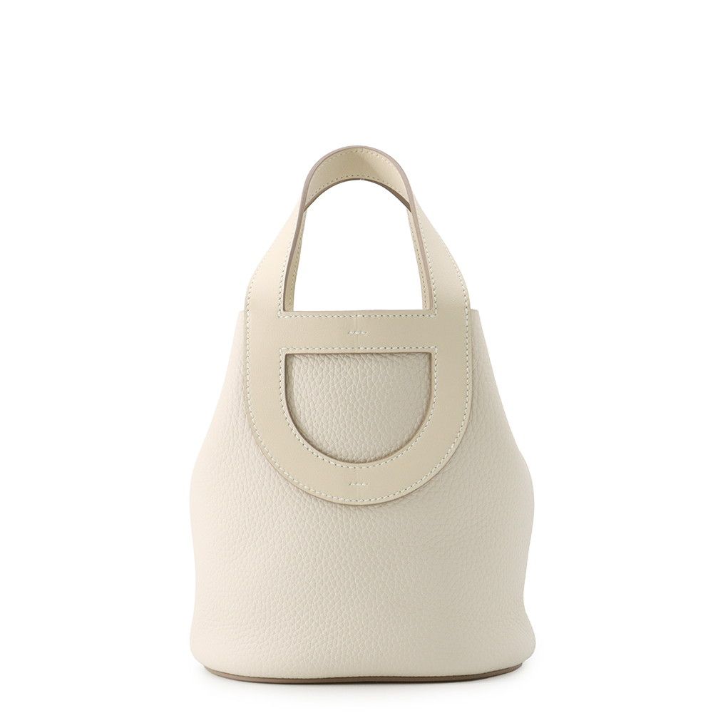 Hermes Tote in the Loop 18 Cles Gold Taurillon Clemence Swift