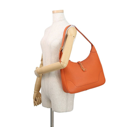 Hermes Shoulder Bag Trim 31 Orange Gold Togo — view 4