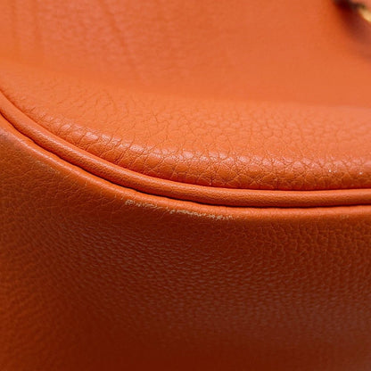 Hermes Shoulder Bag Trim 31 Orange Gold Togo — view 6