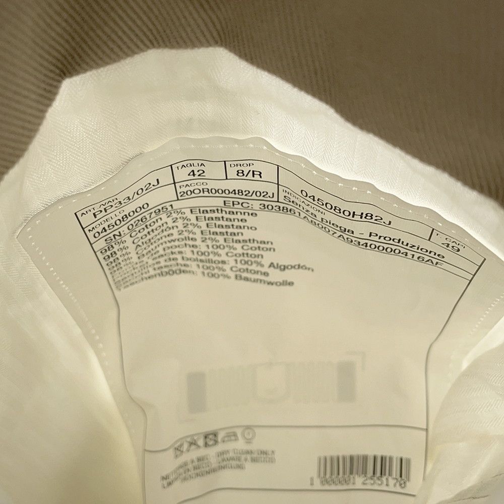 Hermes Pants Saint Germain Cotton 42 — view 8