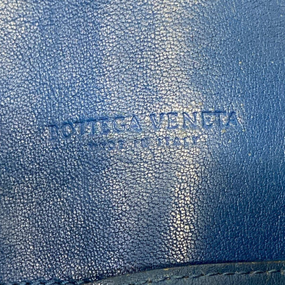 Bottega Veneta Business Bag Intrecciato Blue Navy Leather — view 8