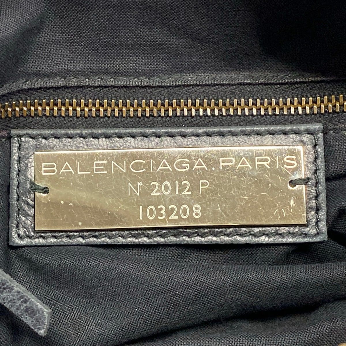 Balenciaga Handbag the Fast Dark Green Leather — view 9