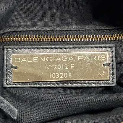 Balenciaga Handbag the Fast Dark Green Leather — view 9