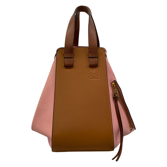 Loewe Handbag Hammock Bag Small Pink Brown