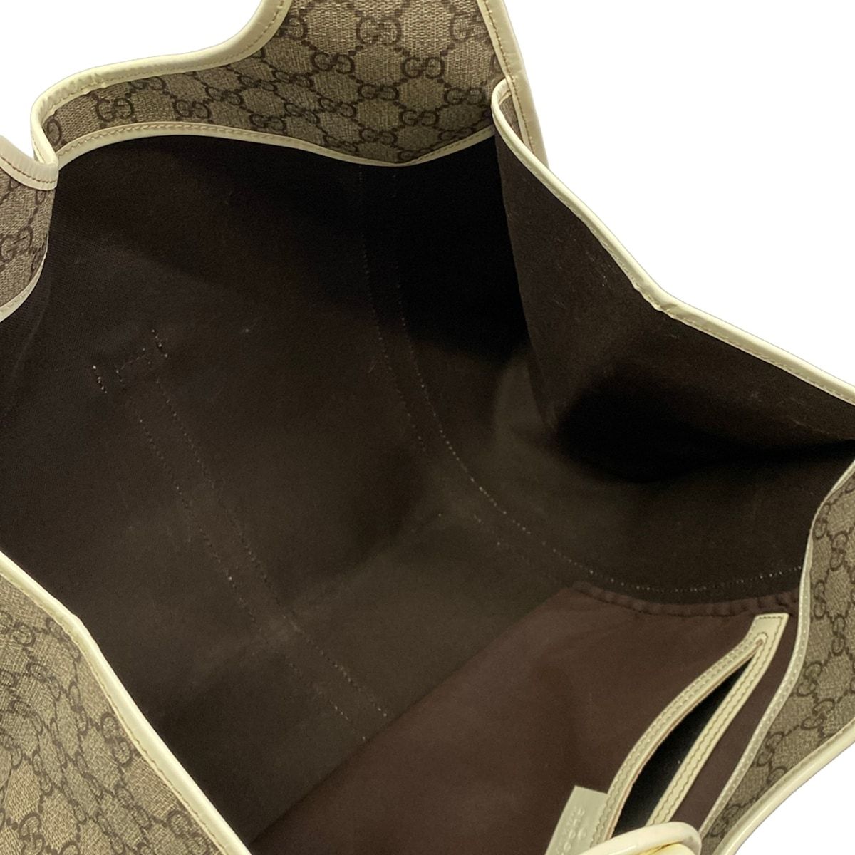 Gucci Shoulder Bag Joy Beige Ebony Ivory Leather — view 7