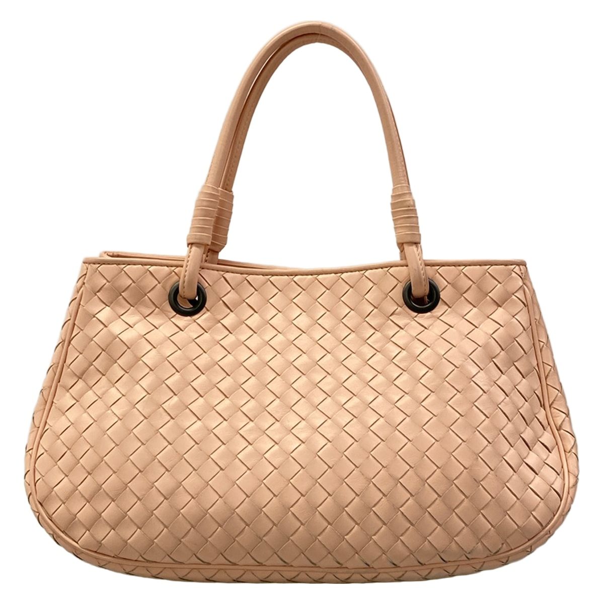 Bottega Veneta Handbag Intrecciato Pink Leather — view 3