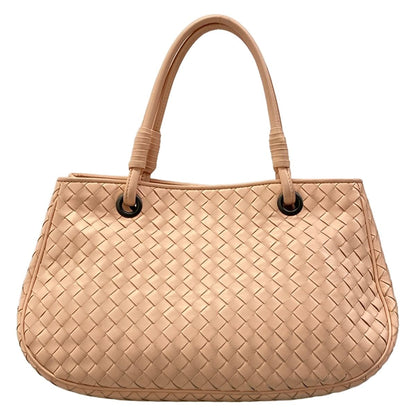 Bottega Veneta Handbag Intrecciato Pink Leather — view 3