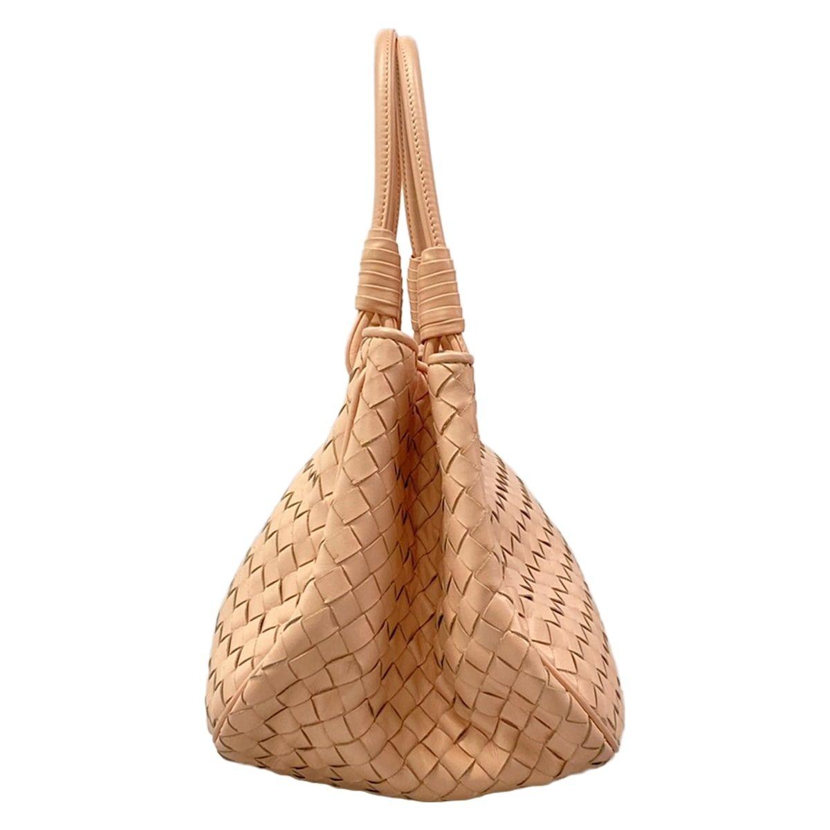 Bottega Veneta Handbag Intrecciato Pink Leather — view 2