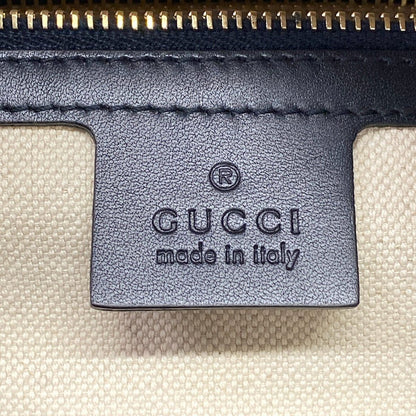 Gucci Handbag Joy GG Pattern Ivory Navy Red Leather — view 8