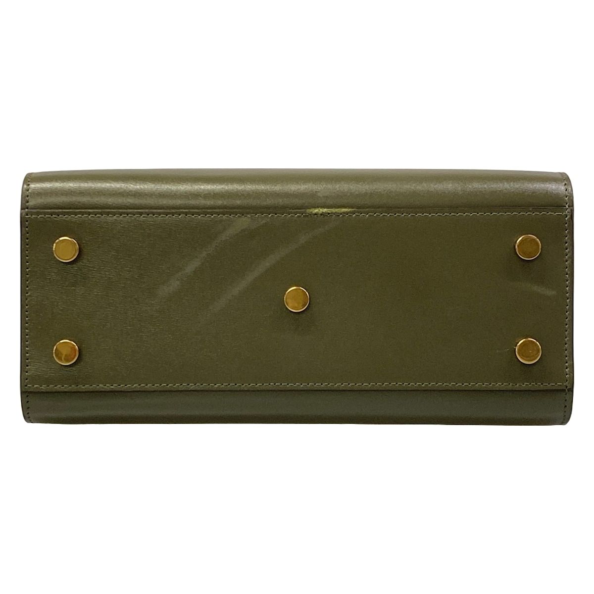 Saint Laurent Paris Tote Sac Dejour Baby Khaki Leather — view 5