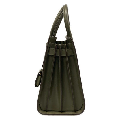 Saint Laurent Paris Tote Sac Dejour Baby Khaki Leather — view 4