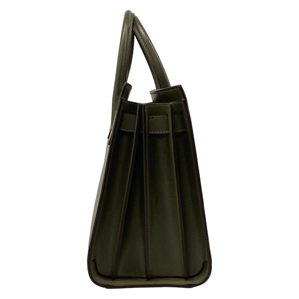 Saint Laurent Paris Tote Sac Dejour Baby Khaki Leather — view 2