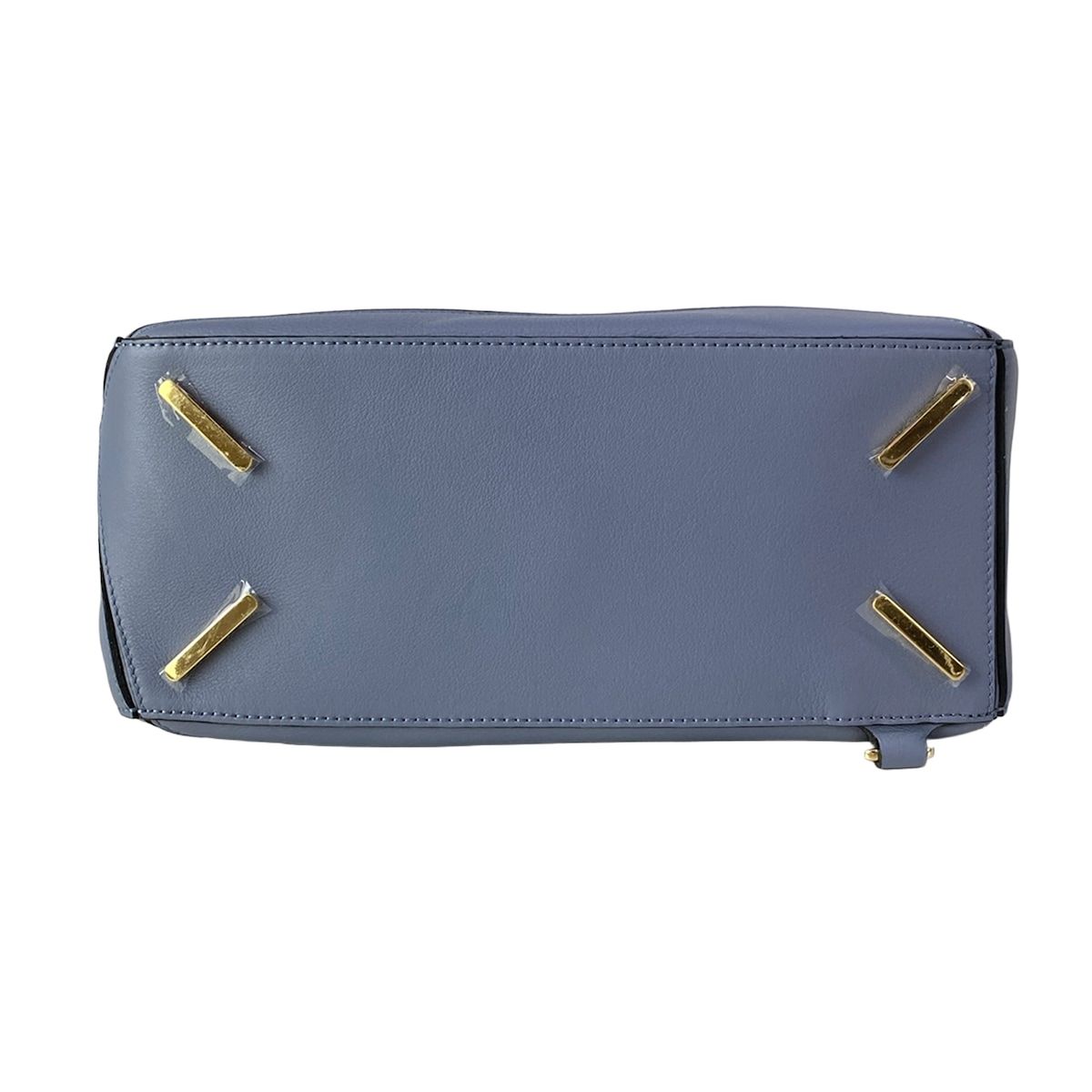 Loewe Handbag Puzzle Bag Blue Gray Leather — view 5