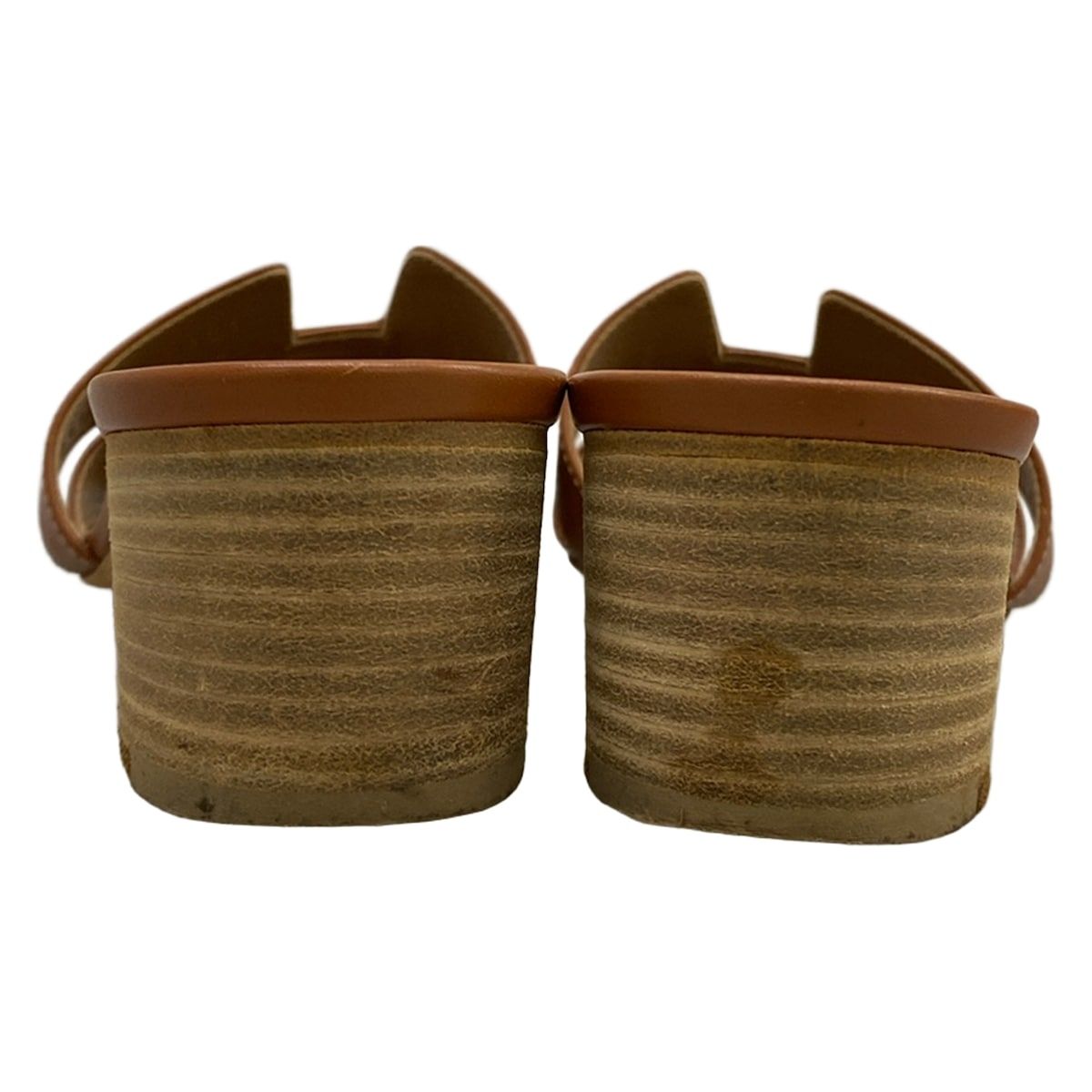 Hermes Mules 36.5 Oasis Gold — view 6