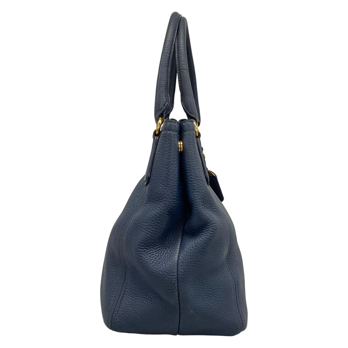 Prada Tote Blue Leather — view 2