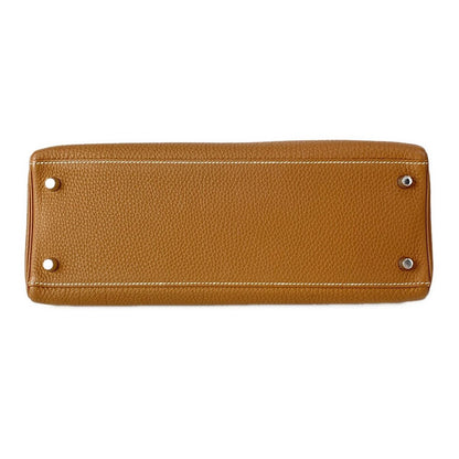 Hermes Handbag Kelly 32 Gold Retourne Silver — view 5
