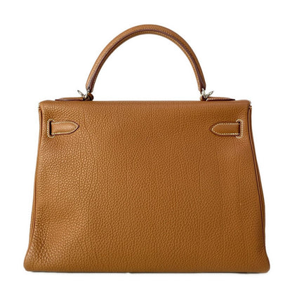 Hermes Handbag Kelly 32 Gold Retourne Silver — view 3