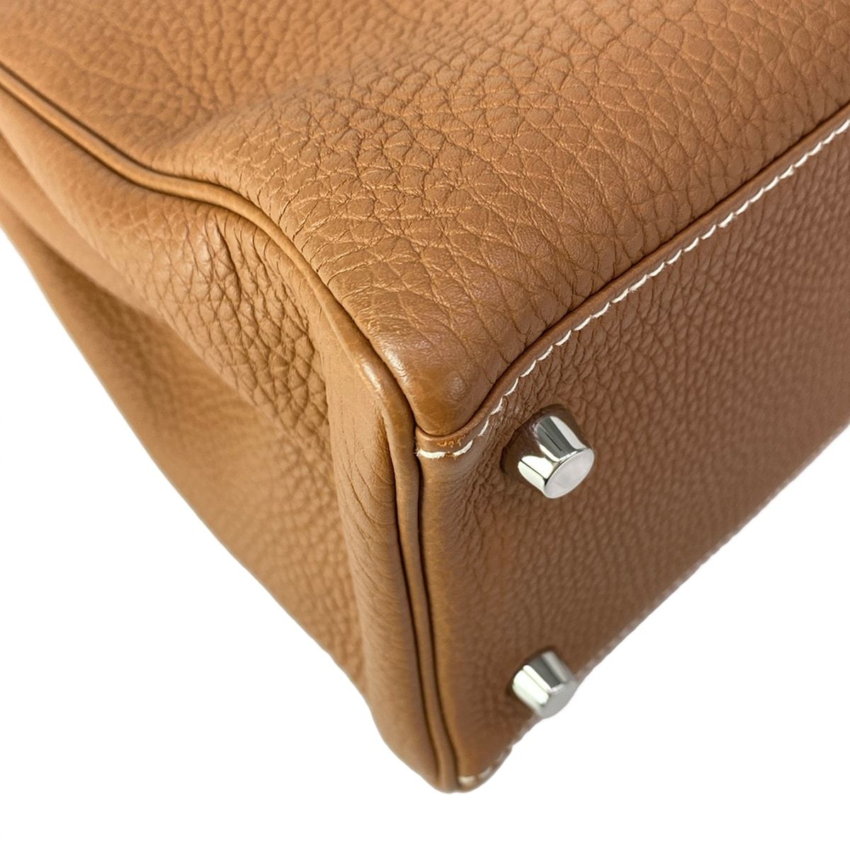 Hermes Handbag Kelly 32 Gold Retourne Silver — view 6